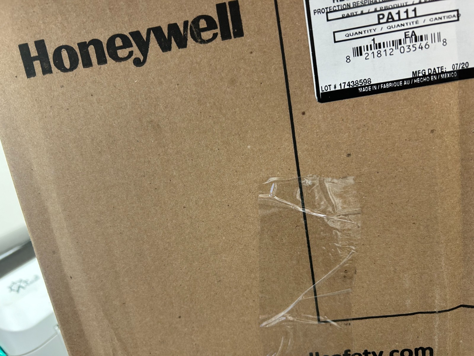 Honeywell North PA111 Primair 100 Bibbed Hood Assembly Protection Yellow