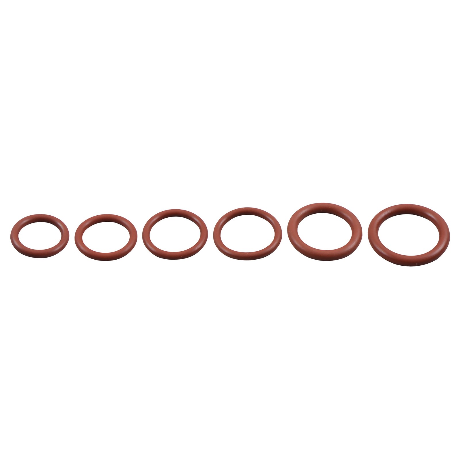 180 Pcs O-Ring Brown Metric FKM O-Ring Kit Fit High Heat Applications with Box