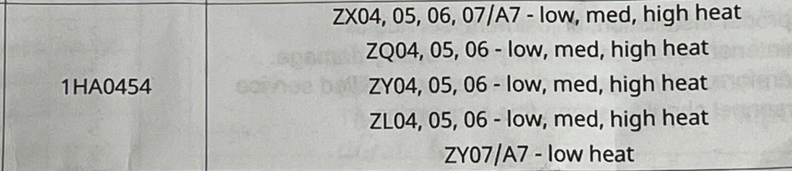YORK Natural Gas High Altitude Conversion Kit for ZX04/5/6 ZQ04/5/6 ZY04/5/6