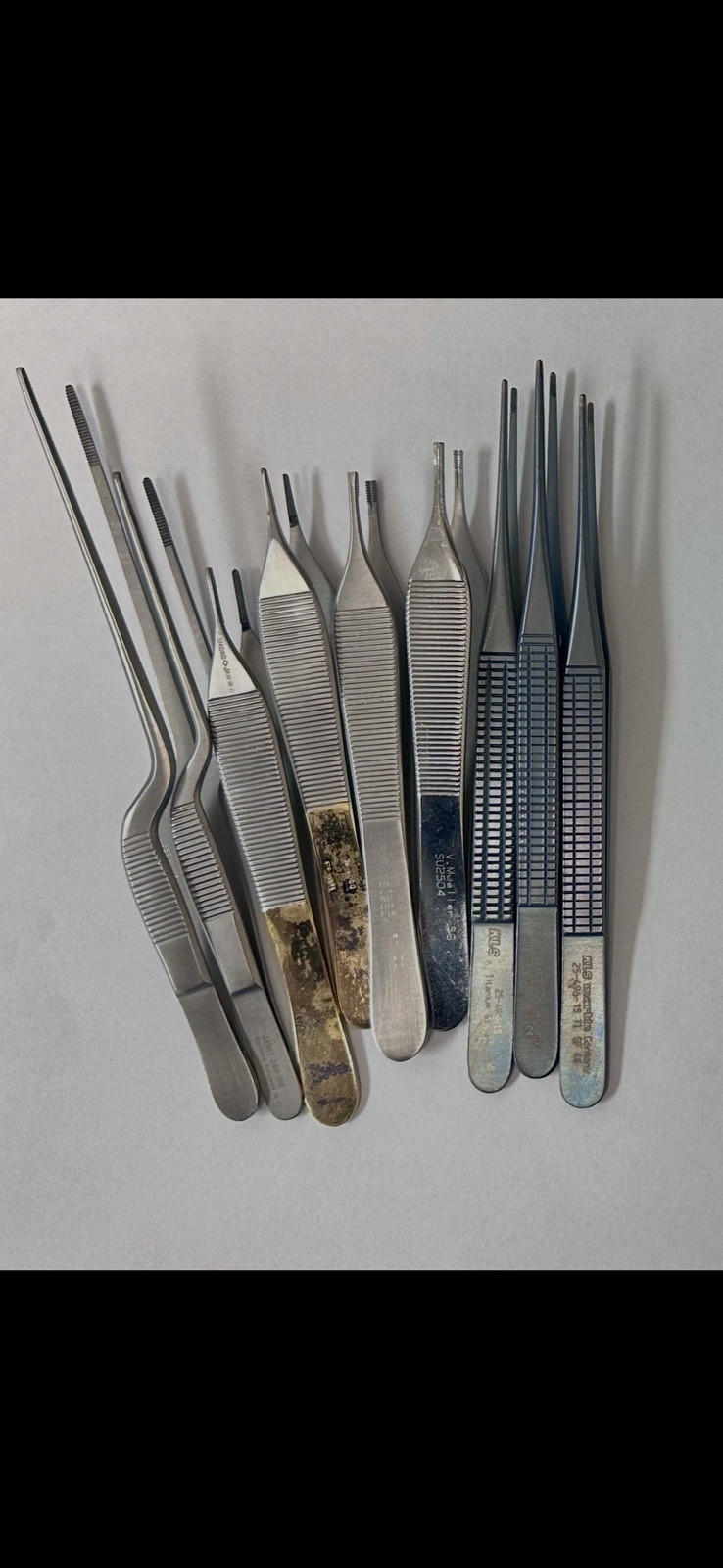 Reusable Surgical Forceps Surgery Instruments (See Description For Details)