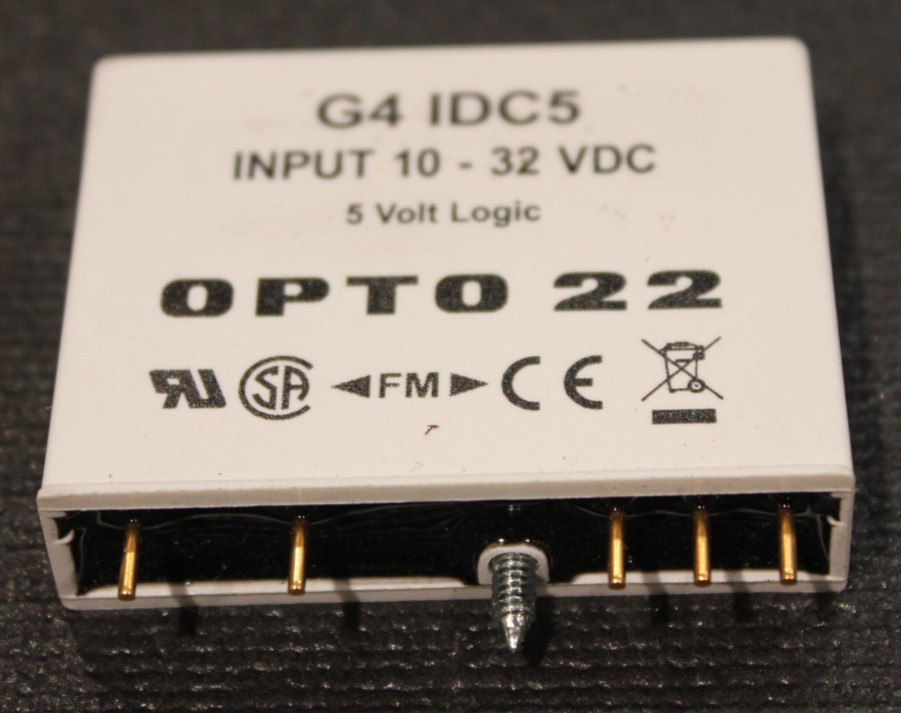 OPTO 22 – P/N: G4PB24 – Circuit Board – w/ 2 G4 ODC5R, 1 G4 OOAC5 & 6 G4 IDC5