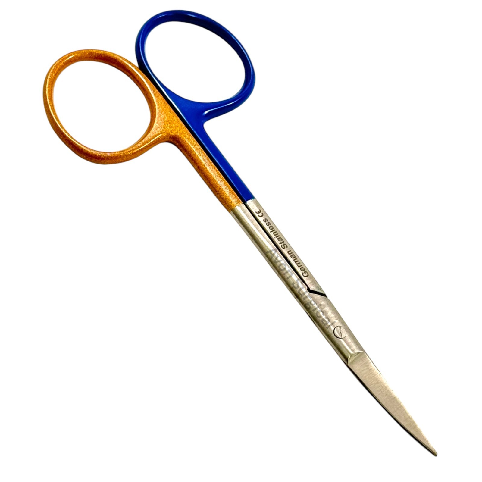 3PC SET SUPERCUT HIGH GRADE IRIS SCISSORS 4.5″ CURVED DENTAL SURGICAL INSTRUMENT