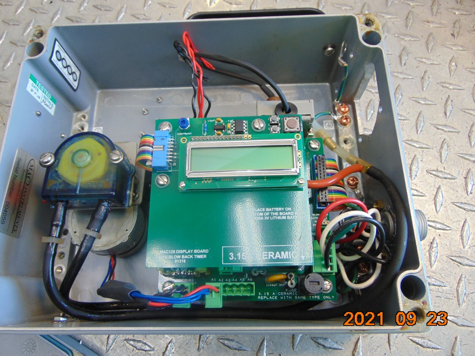 MAC INSTRUMENTS MOISTURE ANALYZER MAC 125