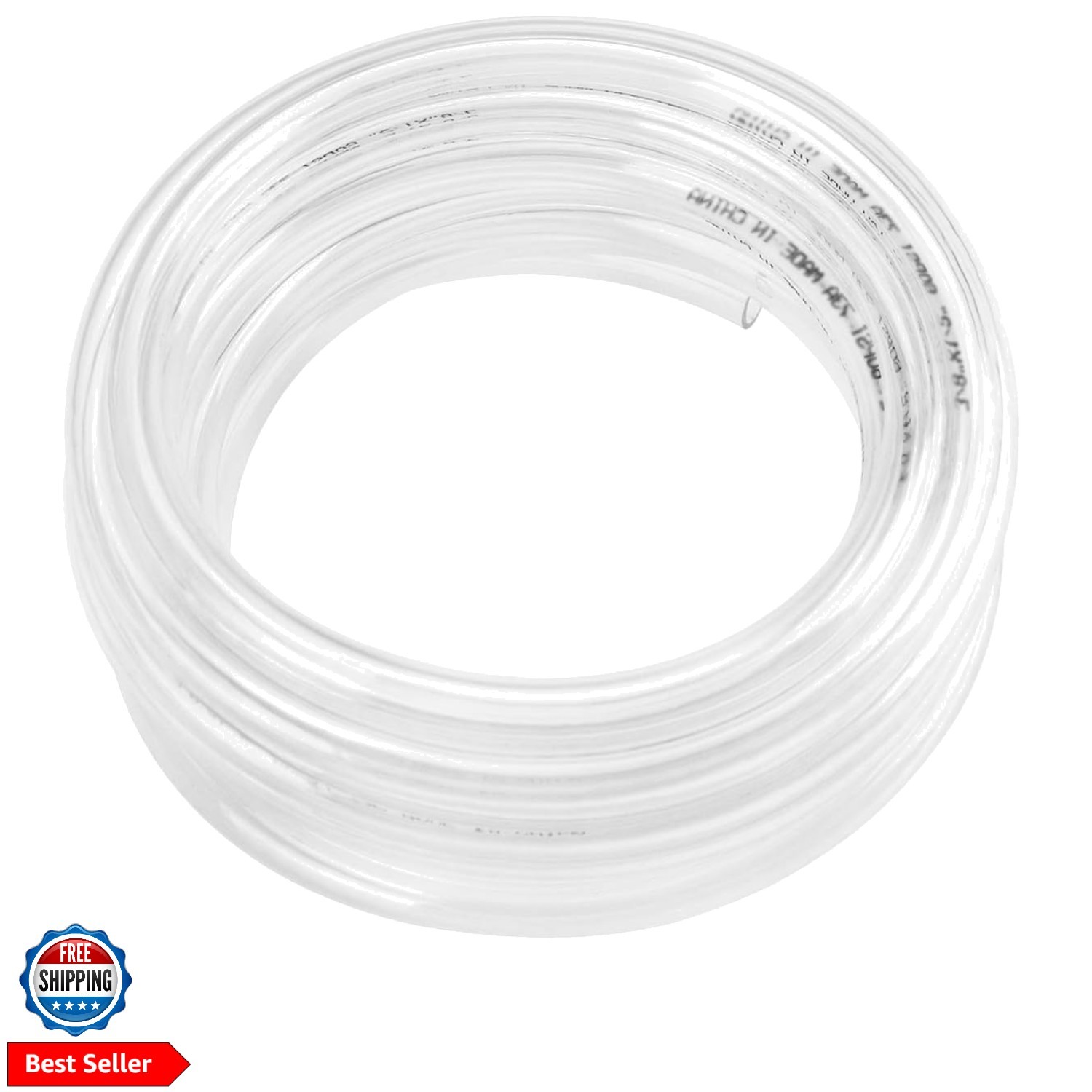Clear Vinyl Tubing Flexible PVC Tubing, Hybrid PVC Hose, Lightweight Plastic …