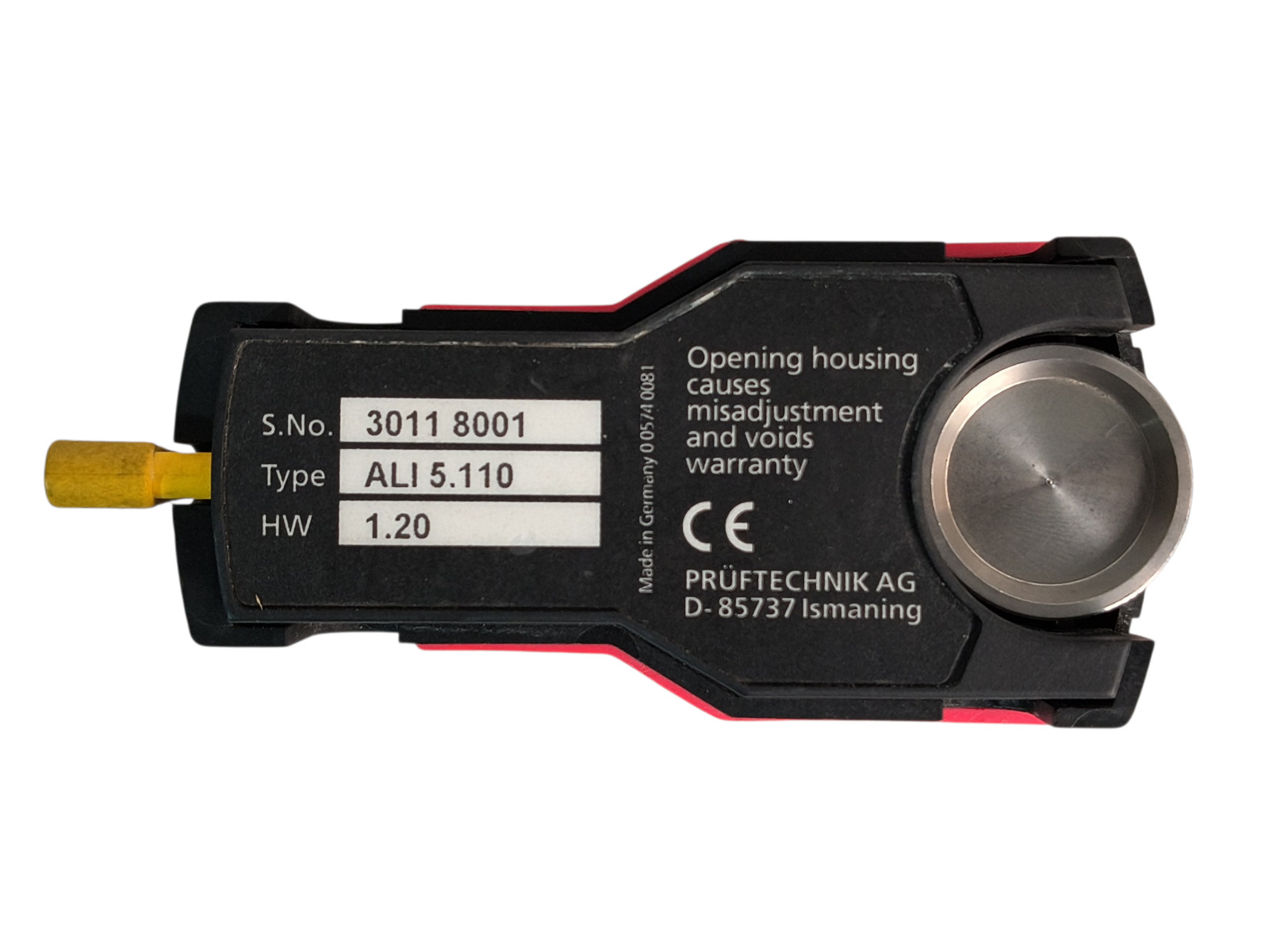 PRUFTECHNIK OPTALIGN SMART ALI 12.200 LASER SHAFT ALIGNMENT TOOL #1