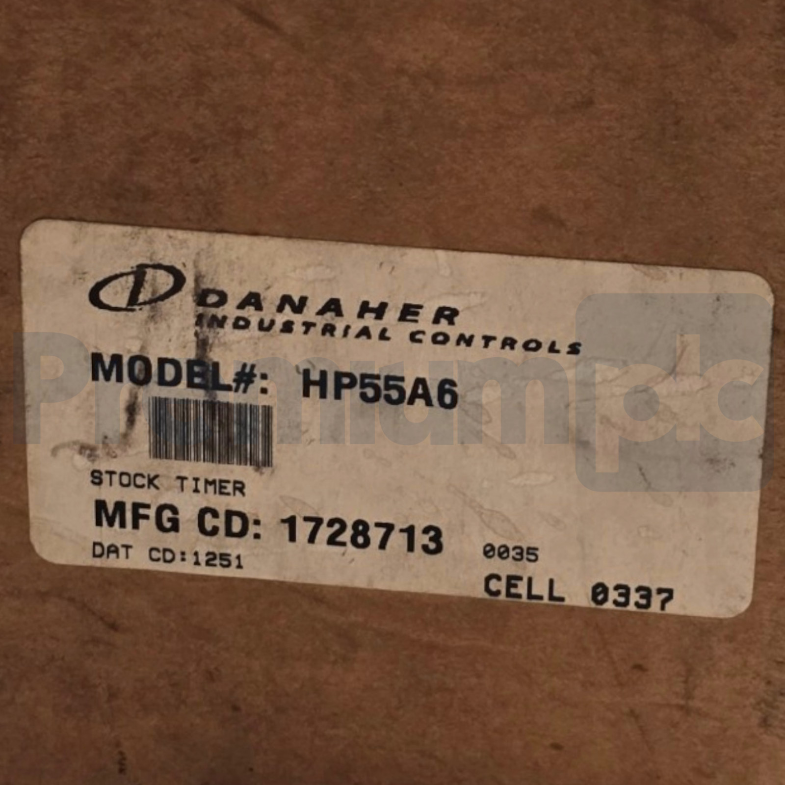Danaher Eagle Signal HP55A6 | HP5 Cycl-Flex Reset Timer 0-30min 120VAC NSMP