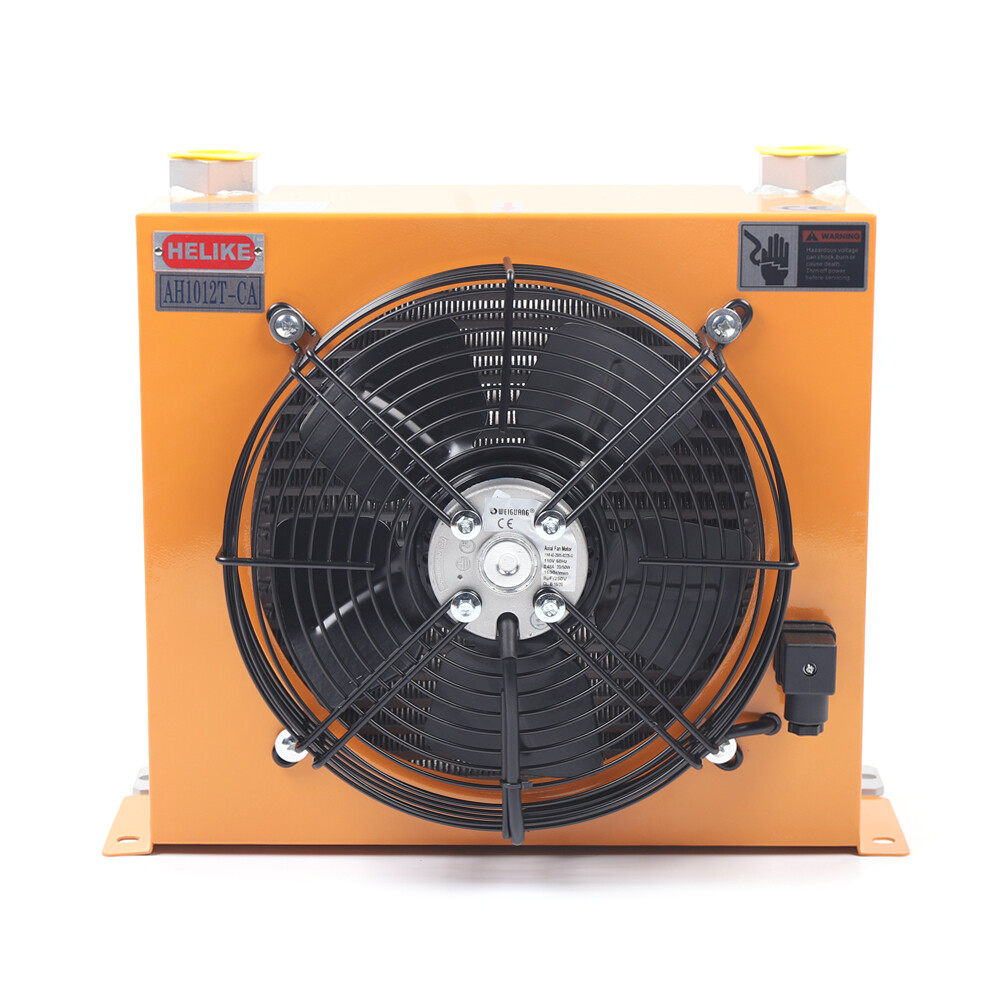 60W AH1012T-CA High-quality Fan Hydraulic Oil Cooler 100L/min + Precise Welding