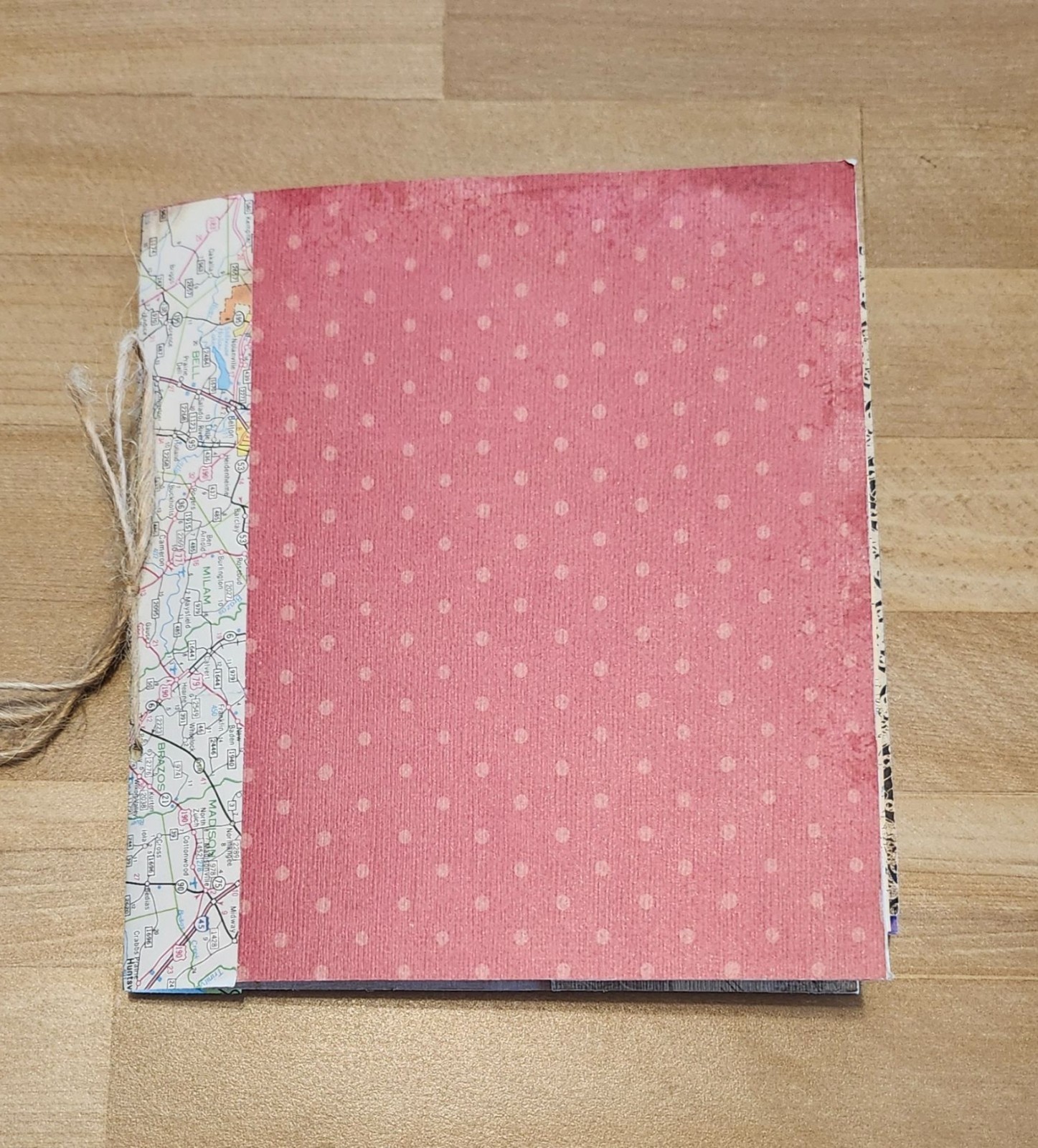 Junk Journal Travel Theme Handmade 54 pages