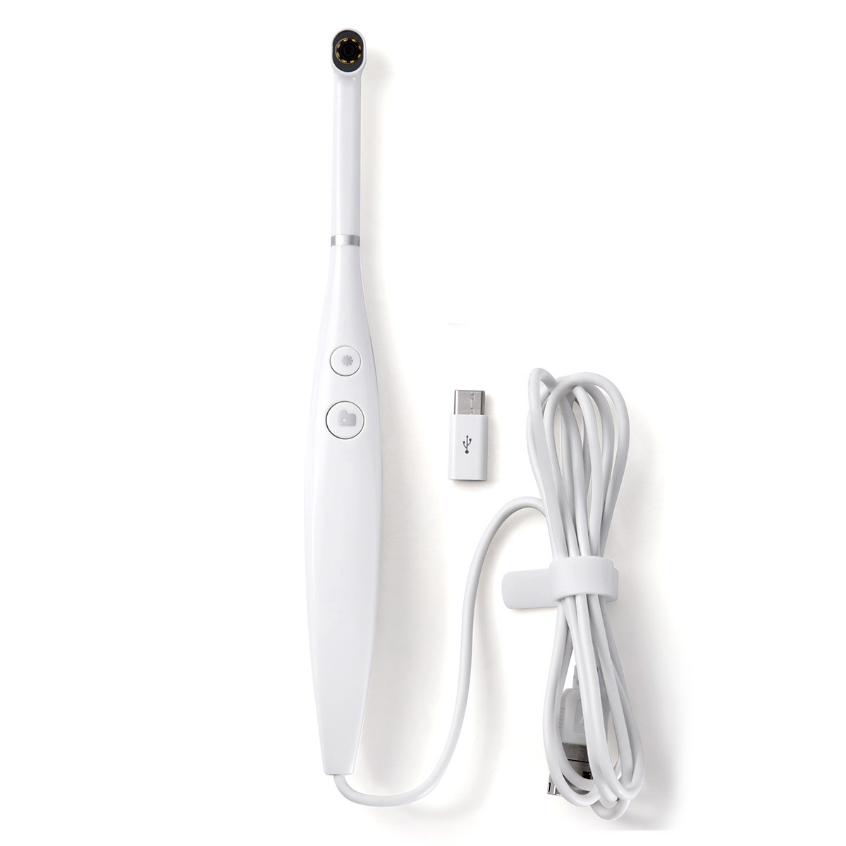 AZDENT Dental USB Imaging Intraoral Camera Real-time Video 8LED Light Endoscope