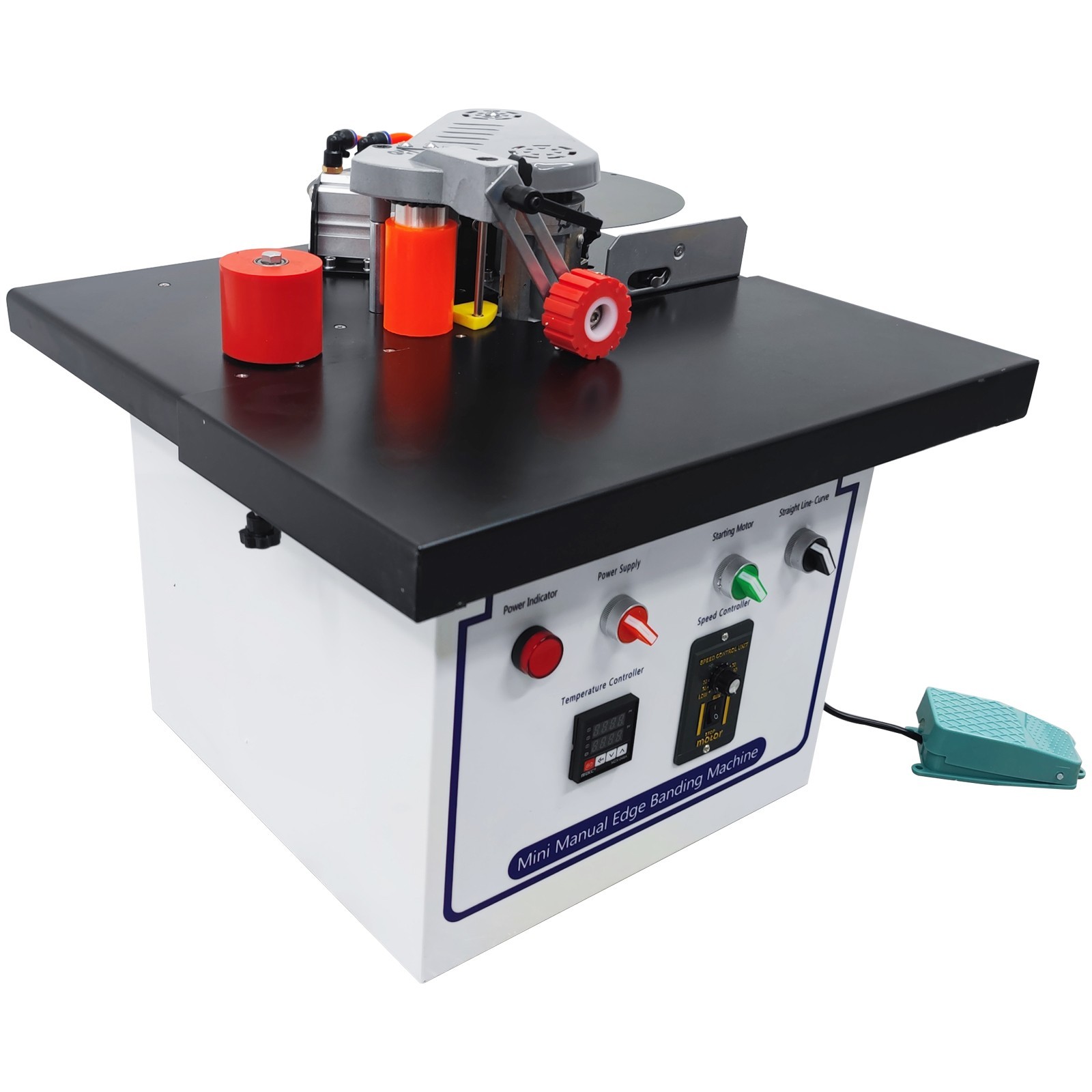 Desktop Edge Bander 0-6m/min Sealing Speed Straight /Curve Line Edge Bender