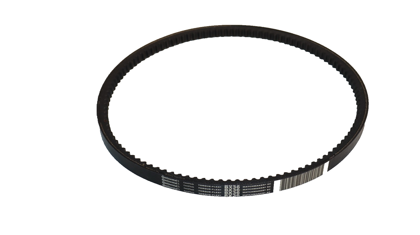 Continental Cogged V-Belt Belt BX36 Torque-Flex ContiTech Matchmaker Vbelt (New)