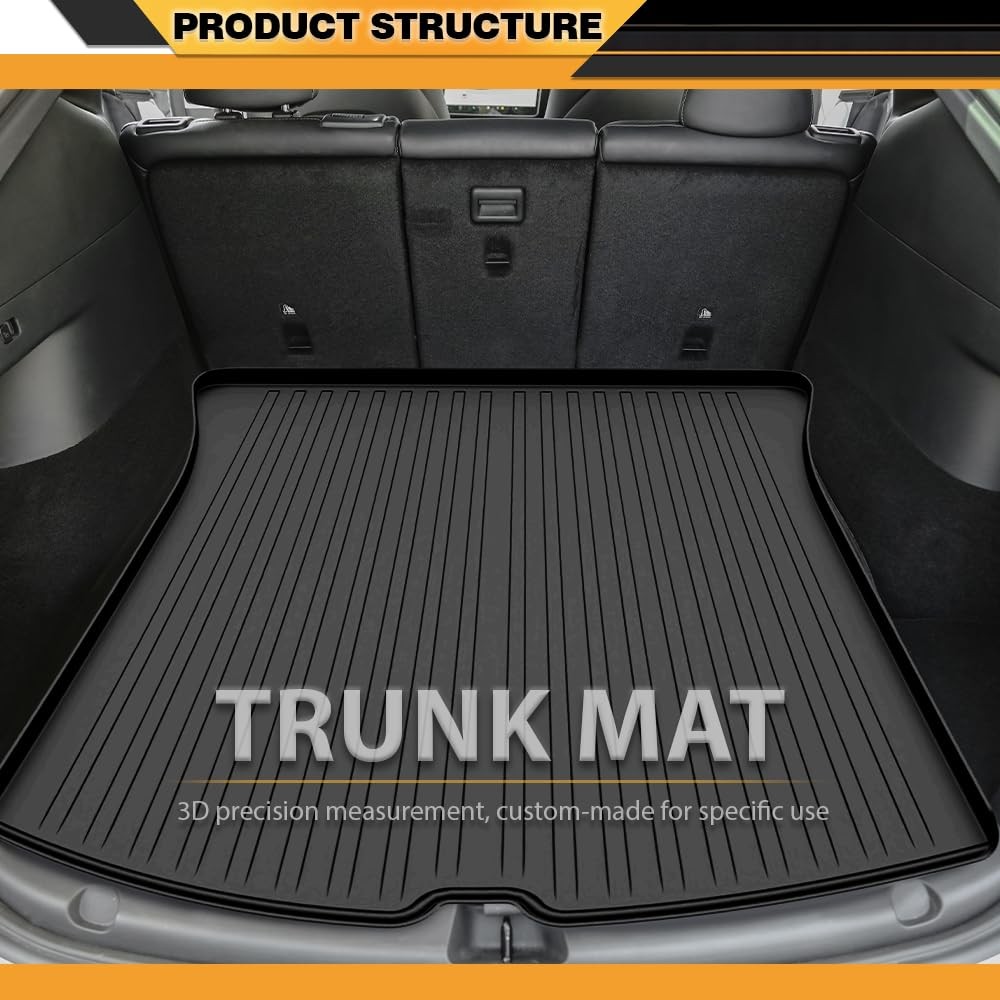 TPE Floor Mats Cargo Liners for Honda Odyssey 2018-2025 5PCS All Weather Alfombr