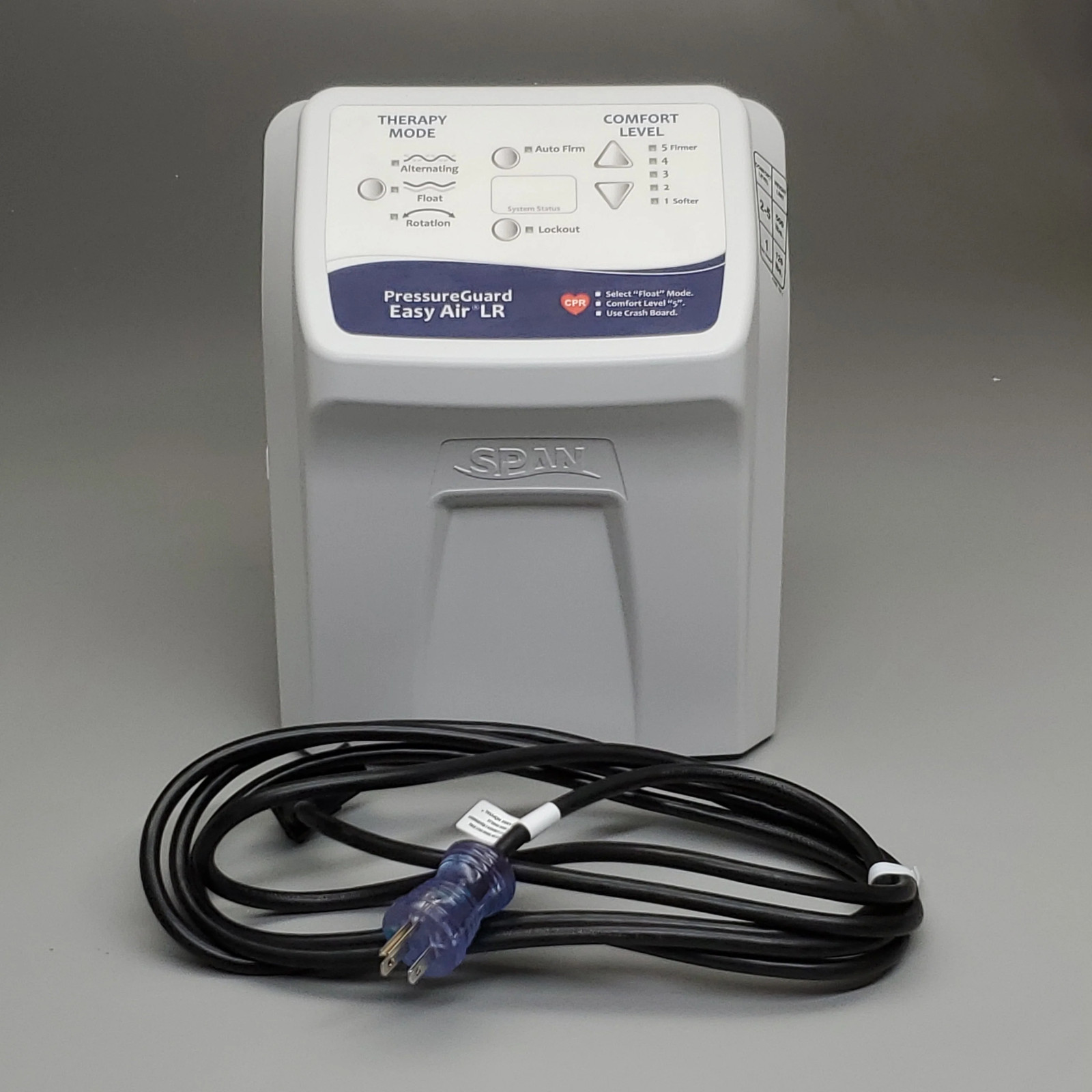 SPAN AMERICA Pressure Guard Easy Air Pump 11.5″H 8210 White