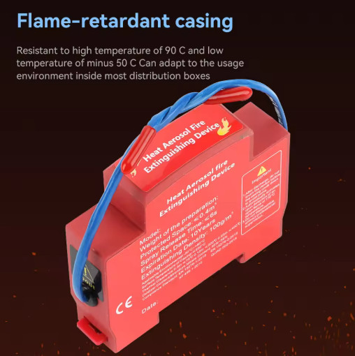 Flame Retardant DIN Rail Mount Distribution Box