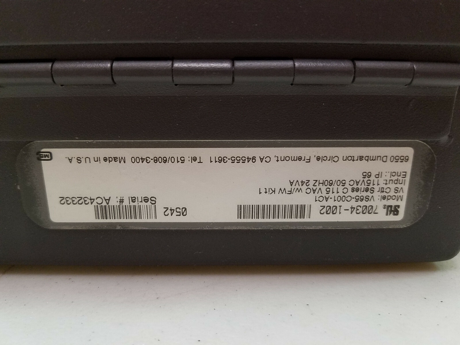 STI ValuScan 6500 Controller VS65-C001-AC1, VS6530.025X & VS6530.025R 30″