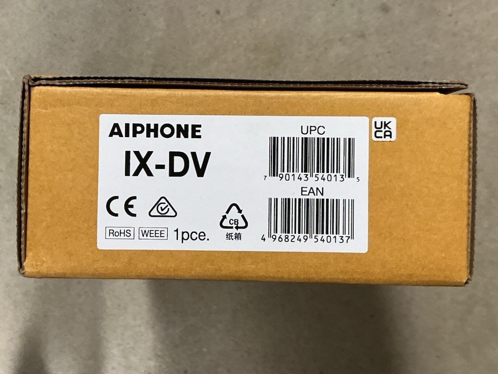 Aiphone IX-DV SIP Compatible Surface Mounted IP Video Door Station