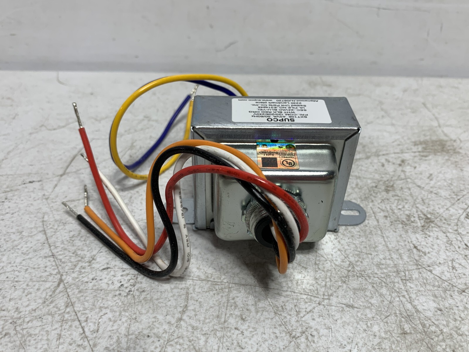 Supco SXT106 Transformer 120/208/240 Volts 40VA Multi-Mount