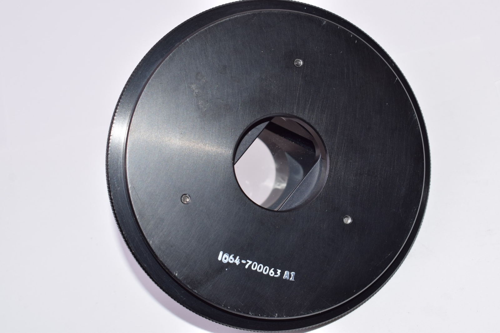 Ultratech Stepper, UTS, P/N: 0E64-700064, Rev B, Lens Fixture Plate, 1064-700063