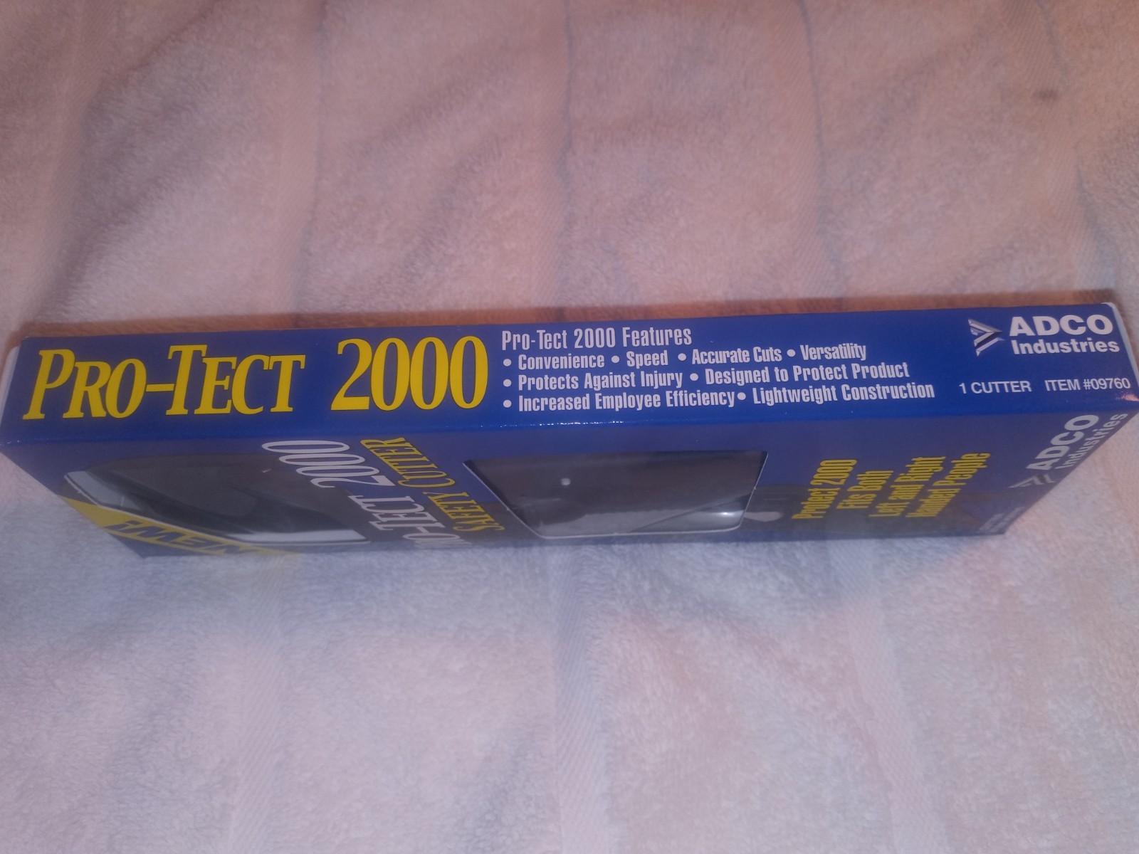 PRO-TECT 2000 Safety Box Cutter Utility Knife Tool #09760 NIB Great for Straps