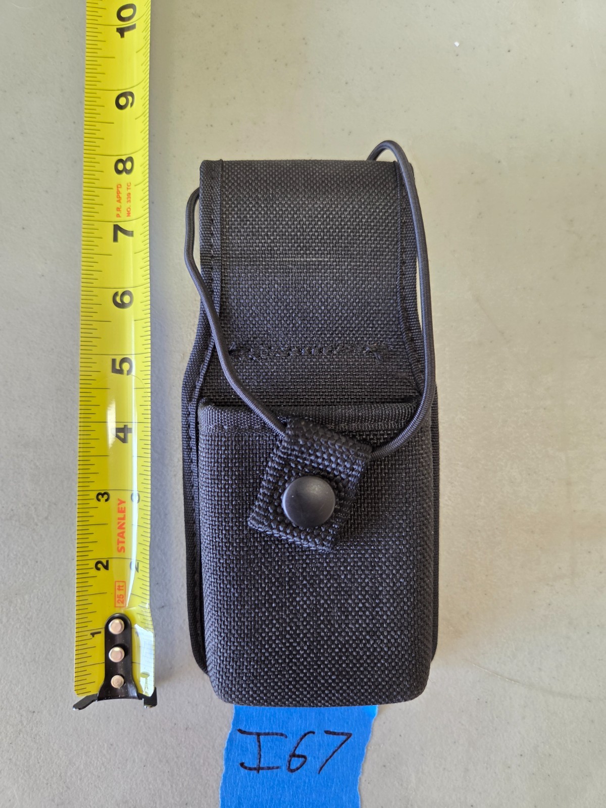 Bianchi Nylon Radio Holder Holster 2.75W» x 7.5T» x 1.25D»