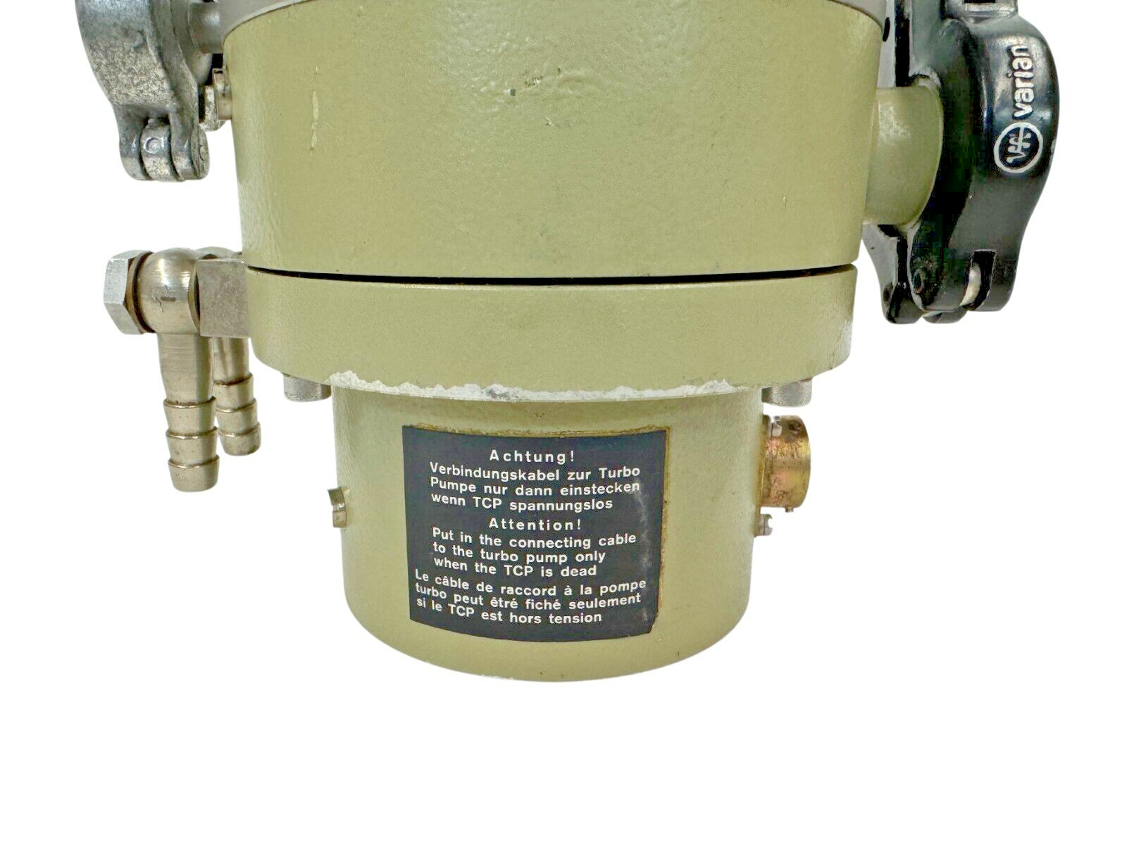 Pfeiffer Balzers TPU 110 Turbomolecular Drag Pump–FREE SHIPPING