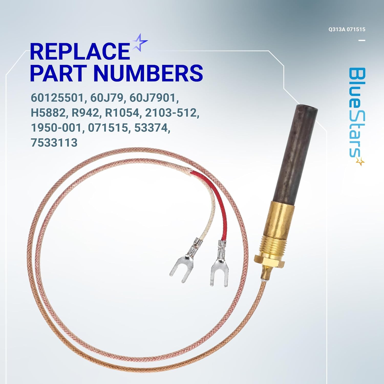 For Migali/Atosa FRYER THERMOPILE 24″ 60cm Part# 301030006 High Quality US Stock