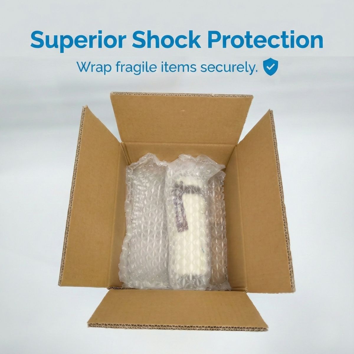 984ft x 12″ x16″ Air Cushion Machine Film Packaging Roll – Small Bubble Roll