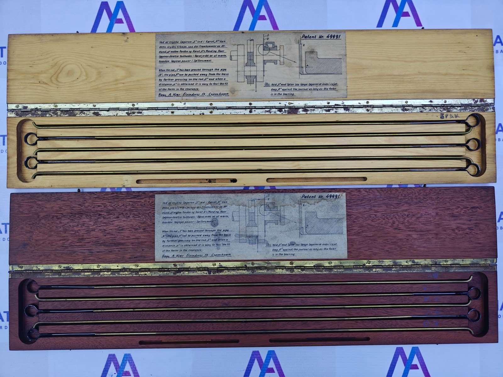Viggo A.Kjaer 49991 Bearing Feeler Gauge Set 0.6 – 1.0 Mm