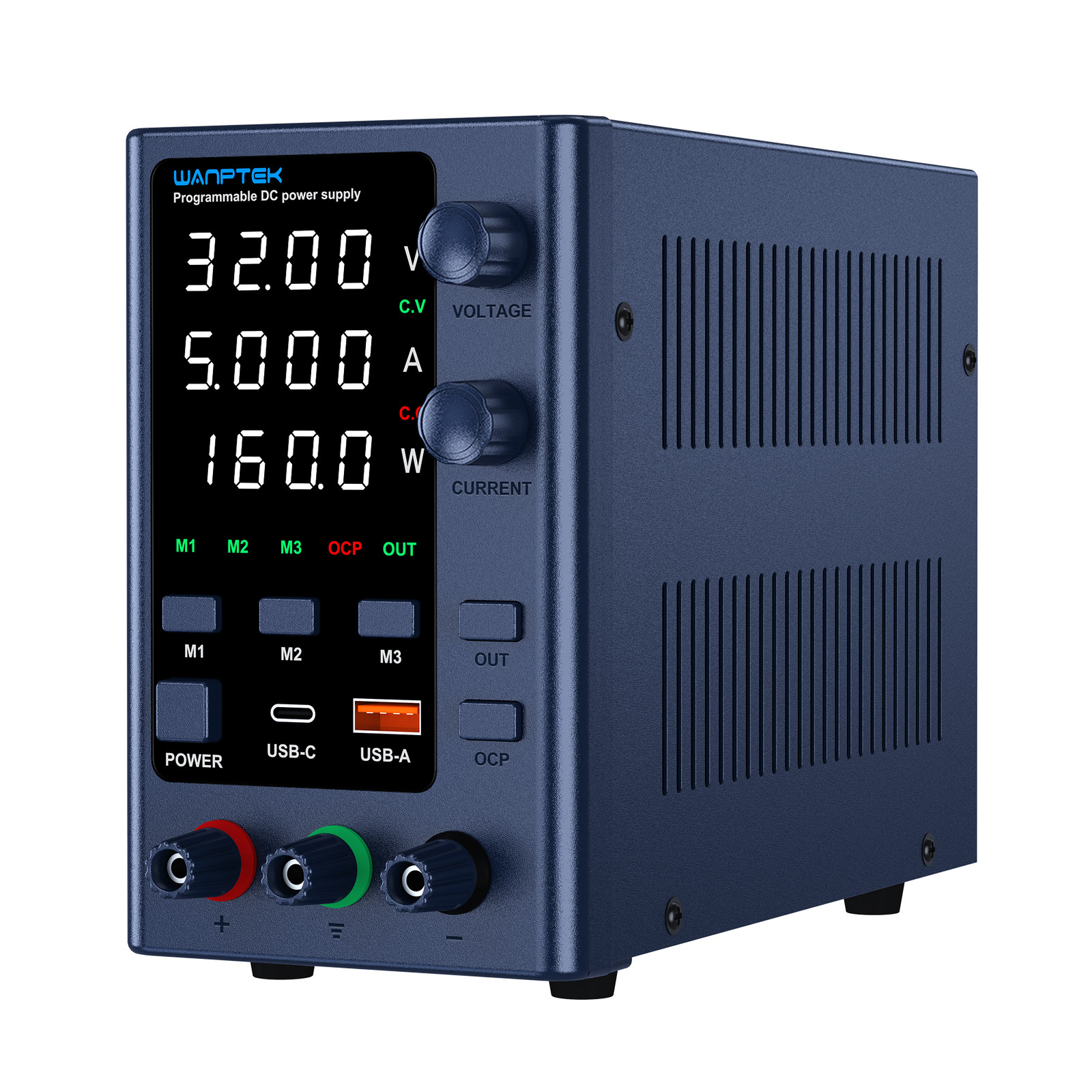 EPS 0-32V 10A Adjustable Lab DC Power Supply Variable Precision Internal Memorie