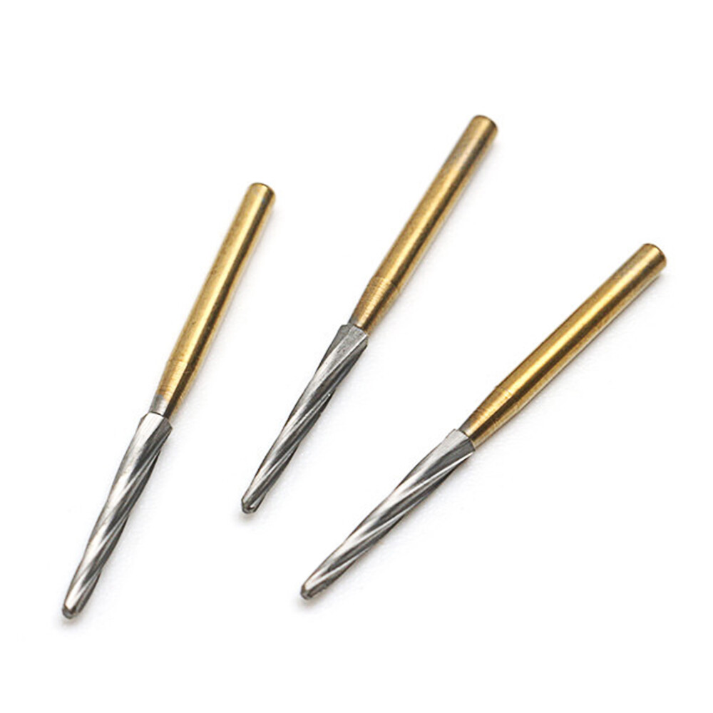 Dental High Speed Tungsten Steel Carbide Crown Metal Cutting Burs 21/25/28/31mm