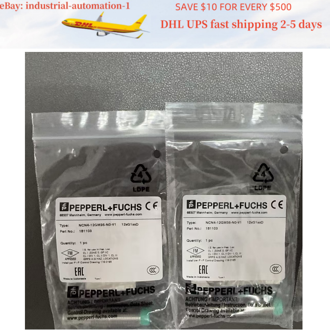 1PCS PEPPERL + FUCHS NCN4-12GM35-N0-V1 Fast delivery