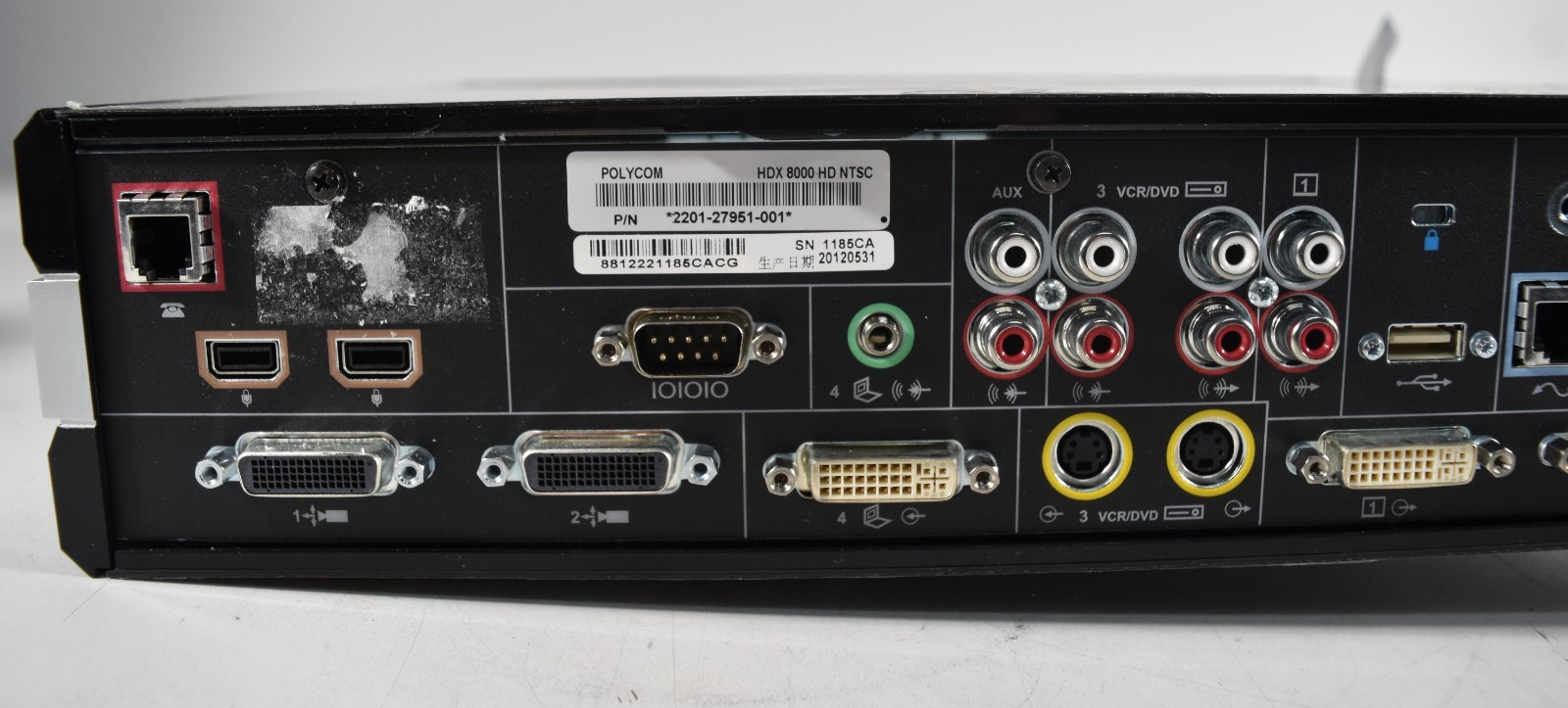 Polycom HDX 8000 HD NTSC Video Conferencing Equipment with Eagleeye HD Camera