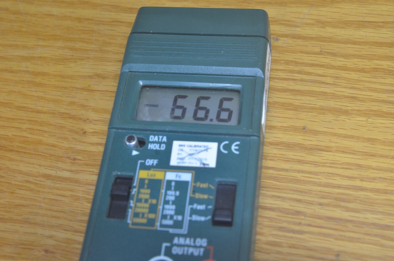 Extech Lightmeter 401025 Parts Only (6-D)