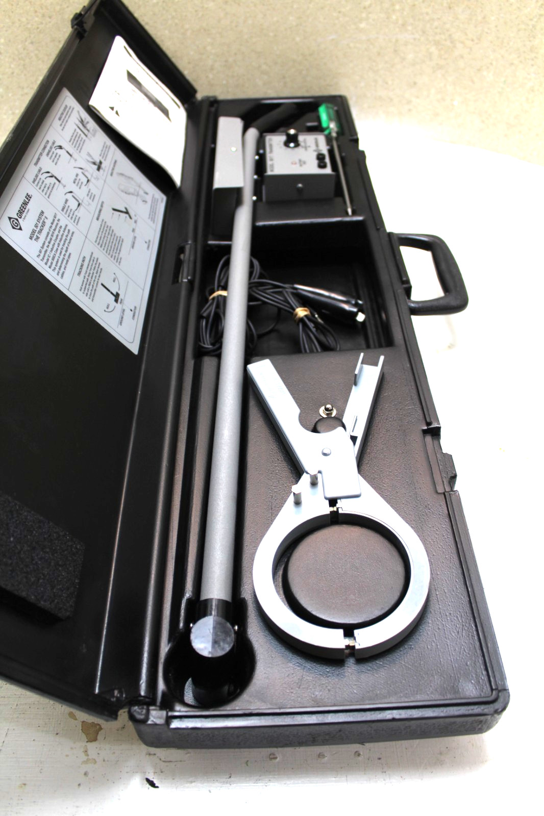 GREENLEE TEMPO 501 TRACKER II CABLE LOCATOR LOCATING SET (100% TESTED)