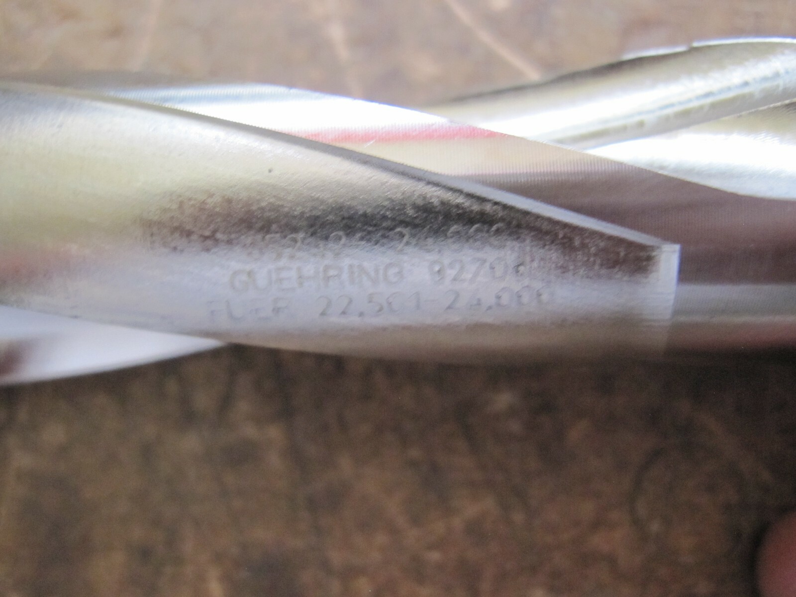Guhring 5242 24.000 Indexable drill coolant thru 22.501mm to 24.000 drill tips