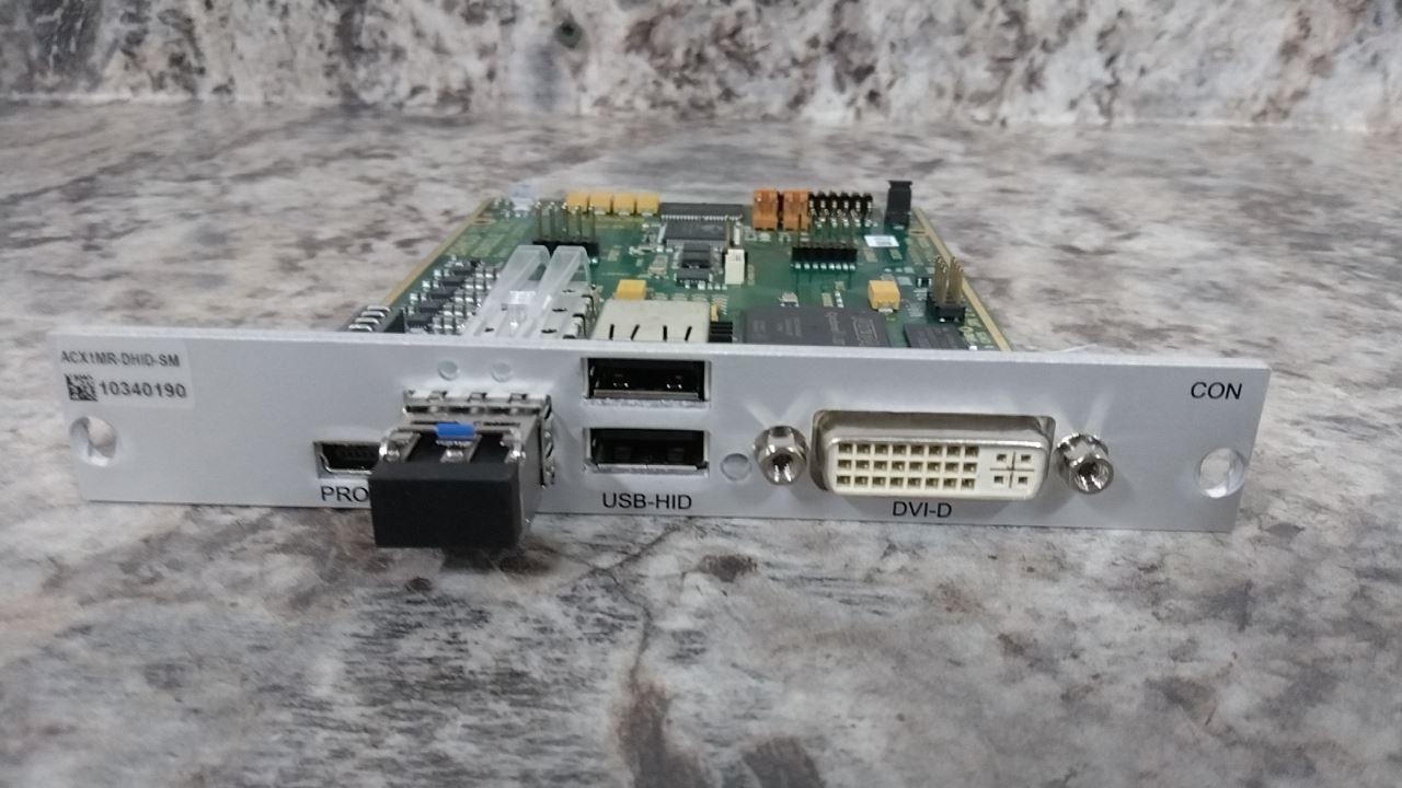 Black Box ACX1MR-DHID-SM DKM FX Modular KVM Extender Receiver Interface Card