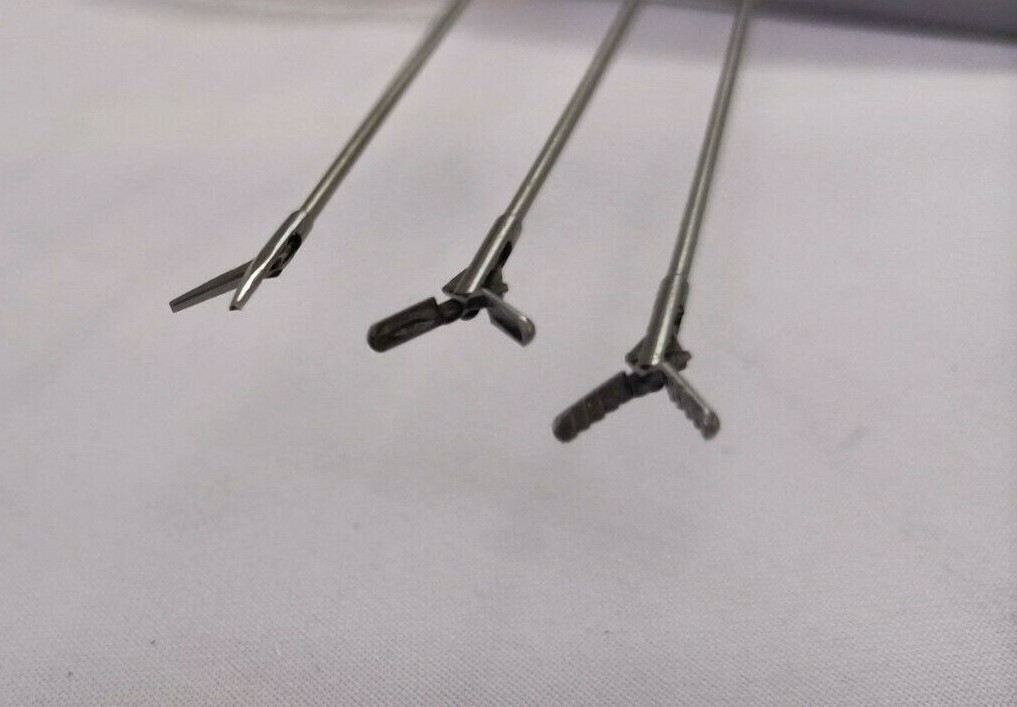 Hysteroscopy Urology Flexible Biopsy Alligator Scissor Forcep 5FR 40CM 3pc Set