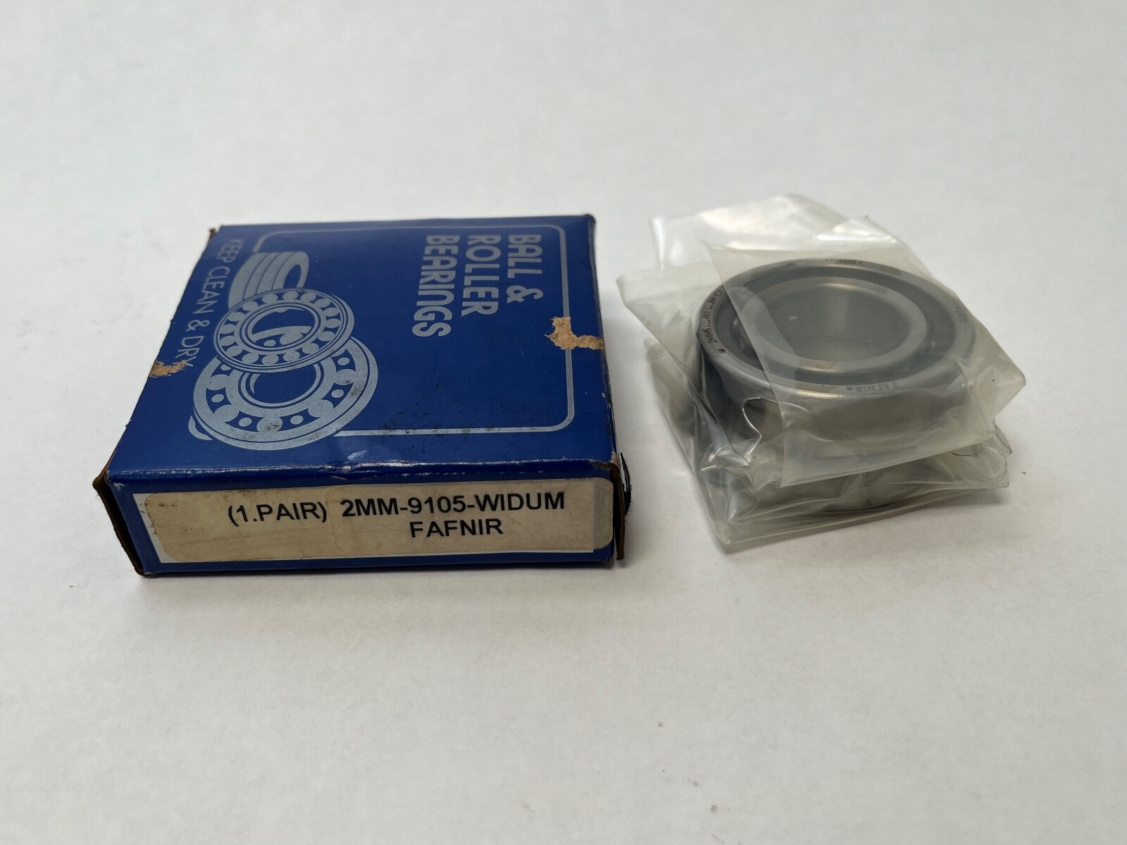 Fafnir 2MM9105WI-DUM Bearing 25x47x12 mm 7005-C 2MM-9105-WI-CR-DUM-C1 USA 2 Pcs