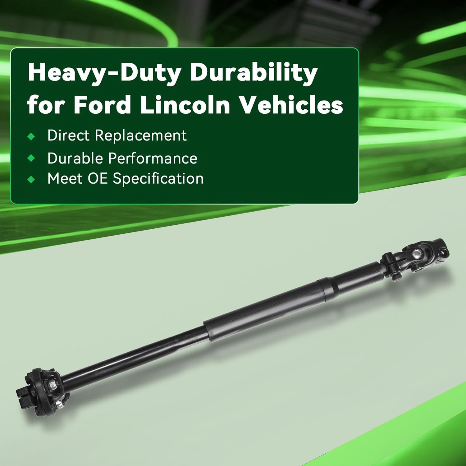 425-350 Steering Shaft w/U-Joint for Ford F-150 F-250 F-350 Bronco 1992-2003