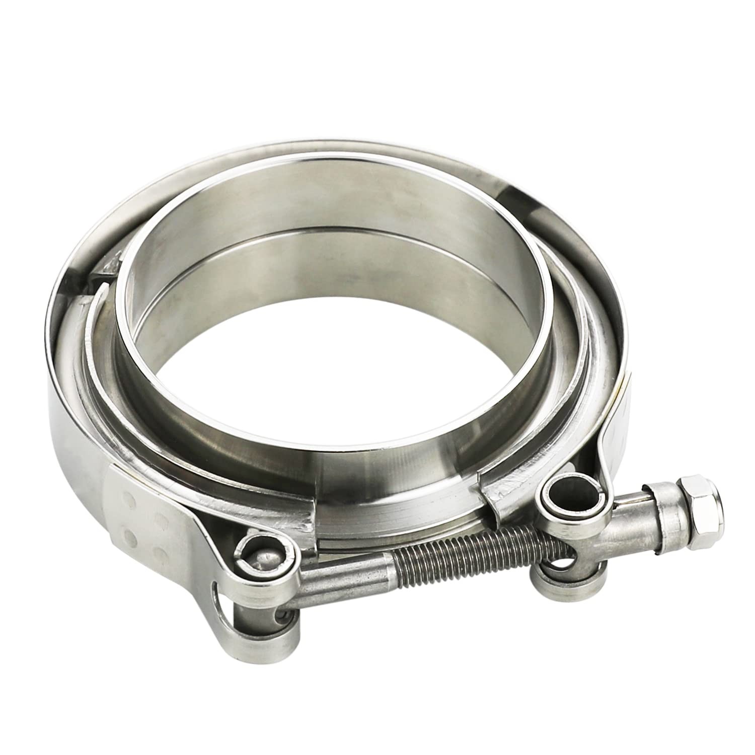 3.5 Inch V Band Clamp With Flange Male Female Stainless Steel_304 For Exhaust Sy