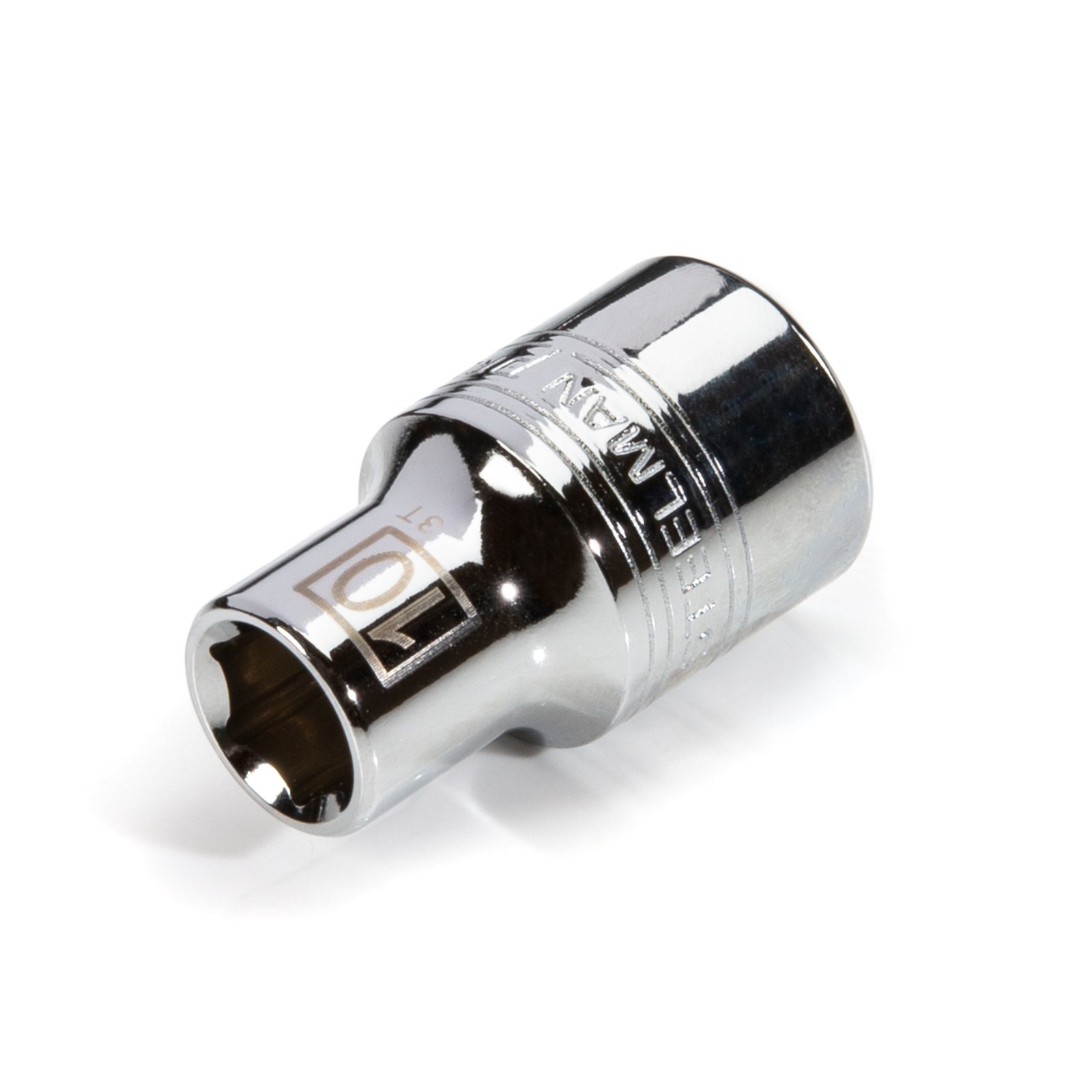 STEELMAN PRO 1/2-Inch Drive x 10mm Shallow 6-Point Metric Socket, 78307
