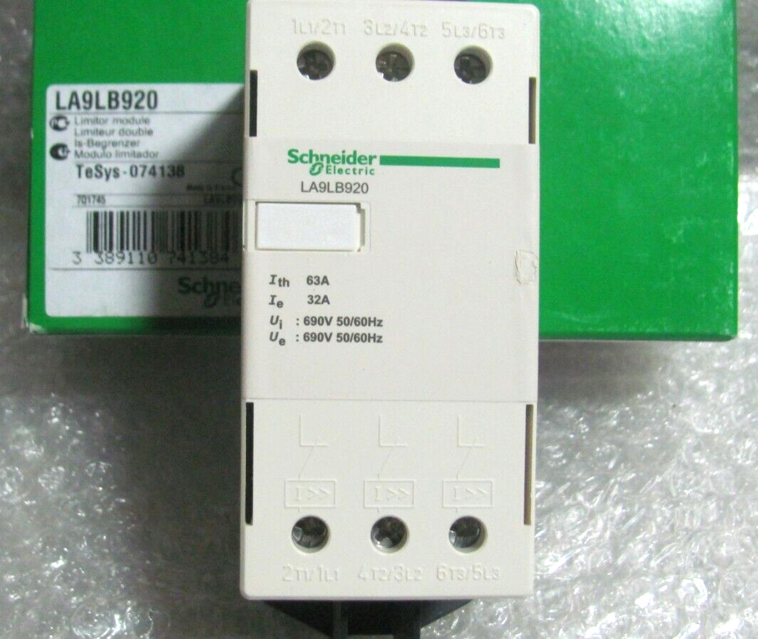Schneider Electric LA9LB920 TeSys – 074138 Current limiter