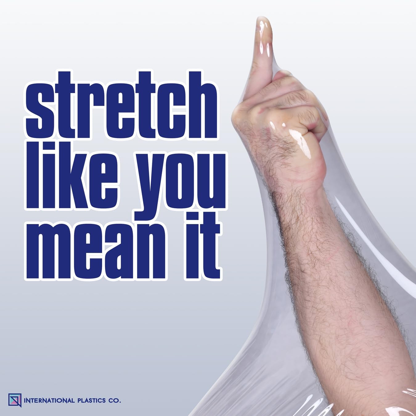 International Plastics Co. 80 Gauge 1200ft Plastic Stretch Film/Wrap 500% Str…