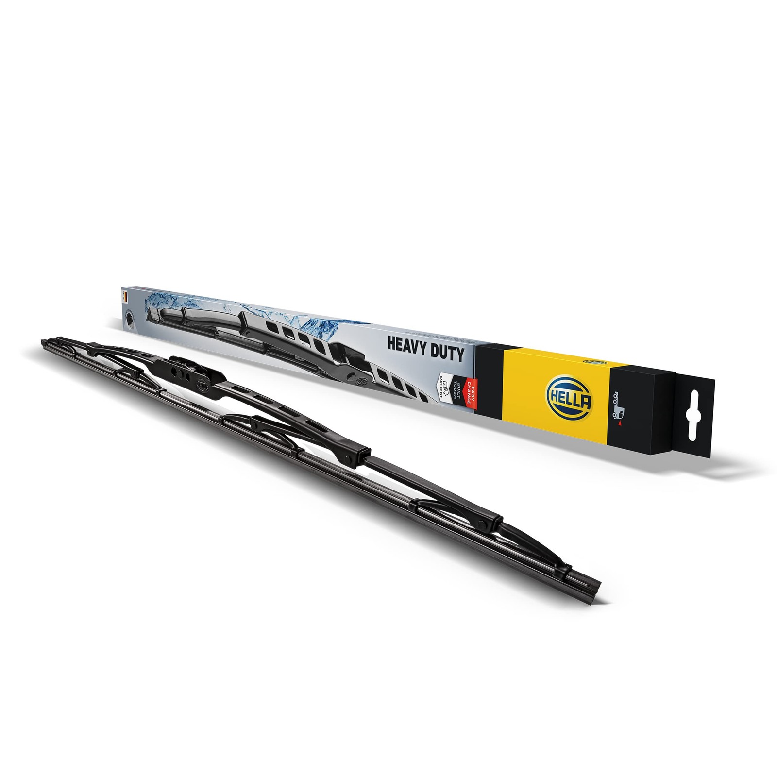 HELLA OE Quality 26″ All Seasons Graphite Coated Heavy Duty Rubber Wiper Blade