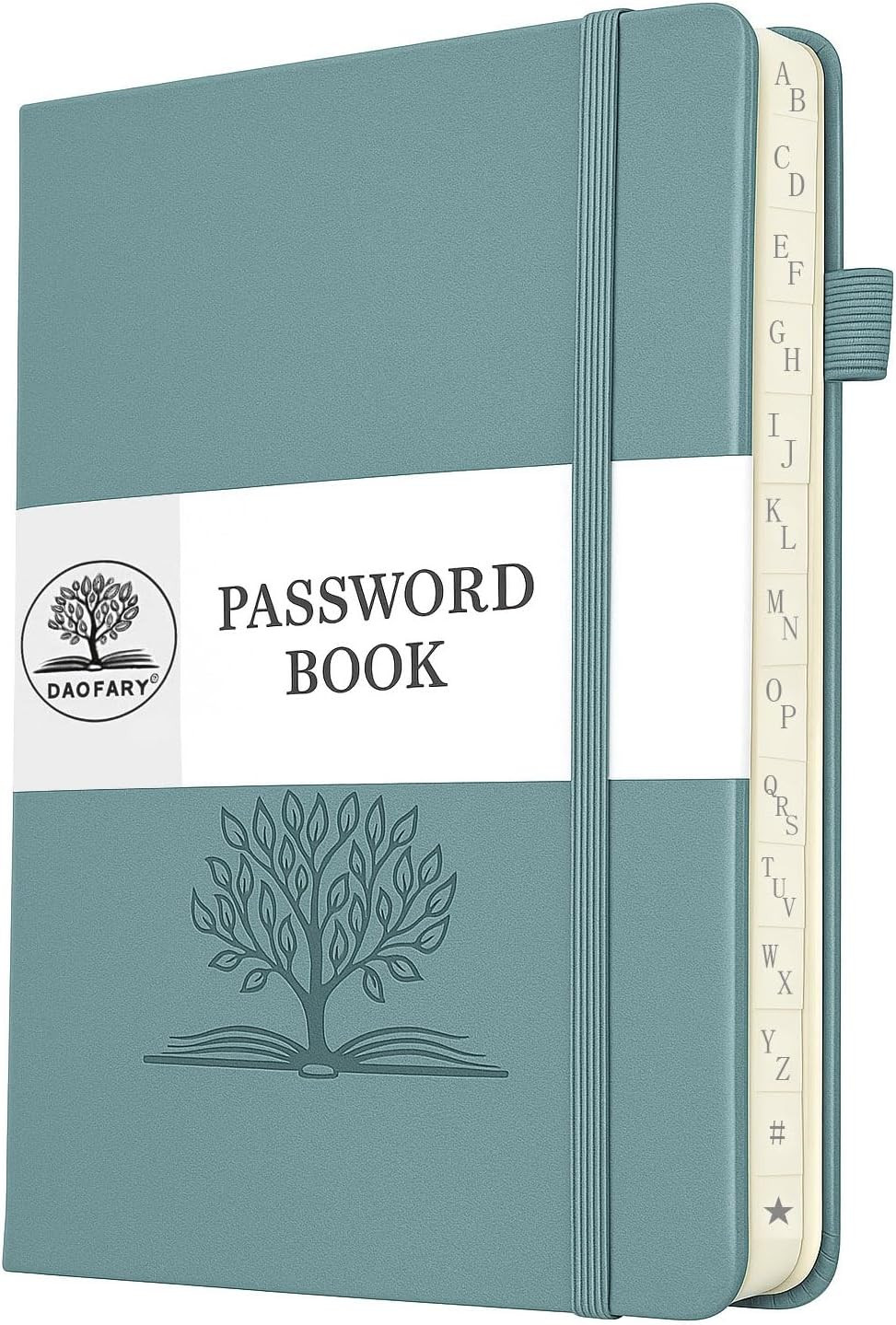 Password Book with Alphabetical Tabs – Small Password Keeper Book (5.6 * 4.3 In)