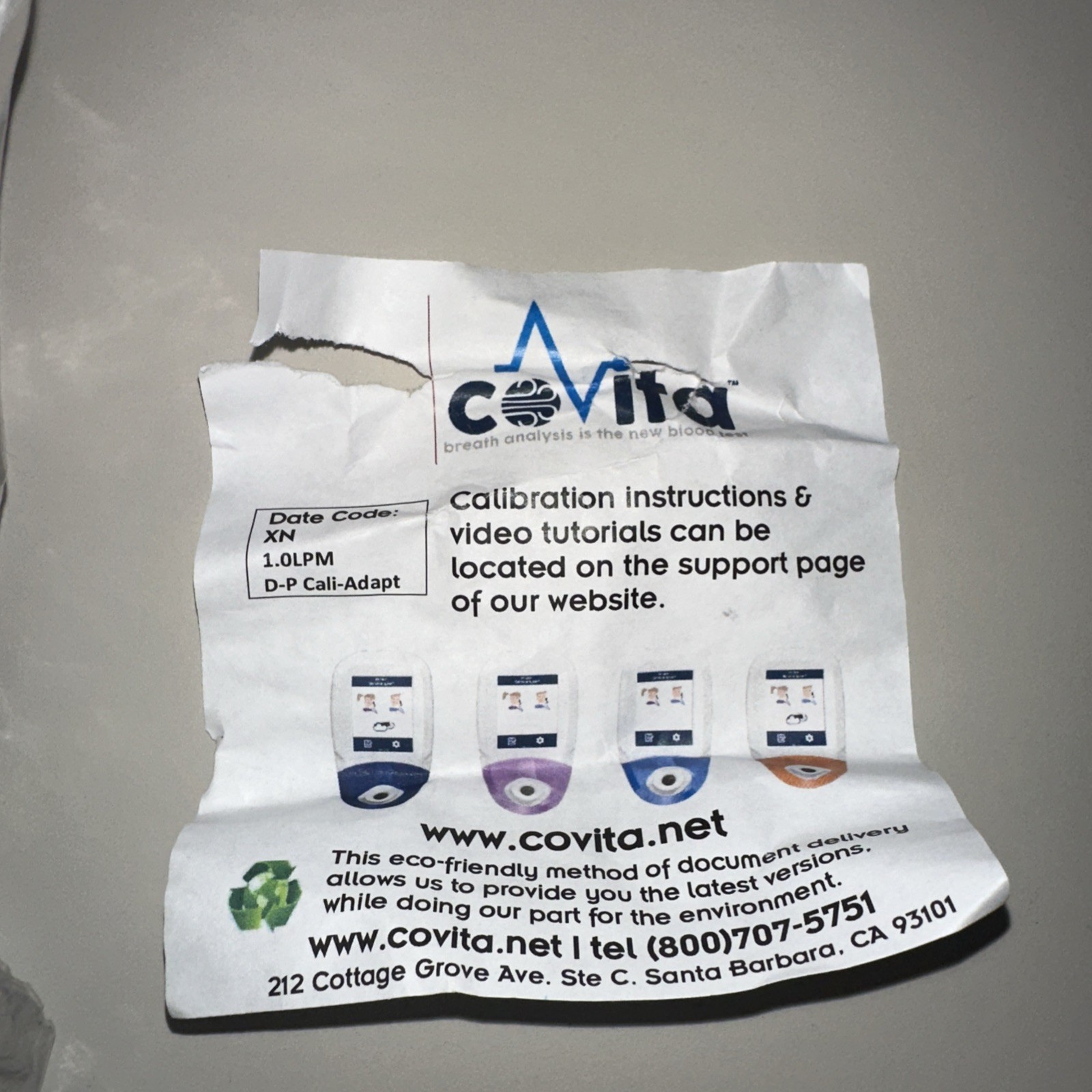 Covita 20ppm Carbon Monoxide Calibration Kit Retails for $200 each