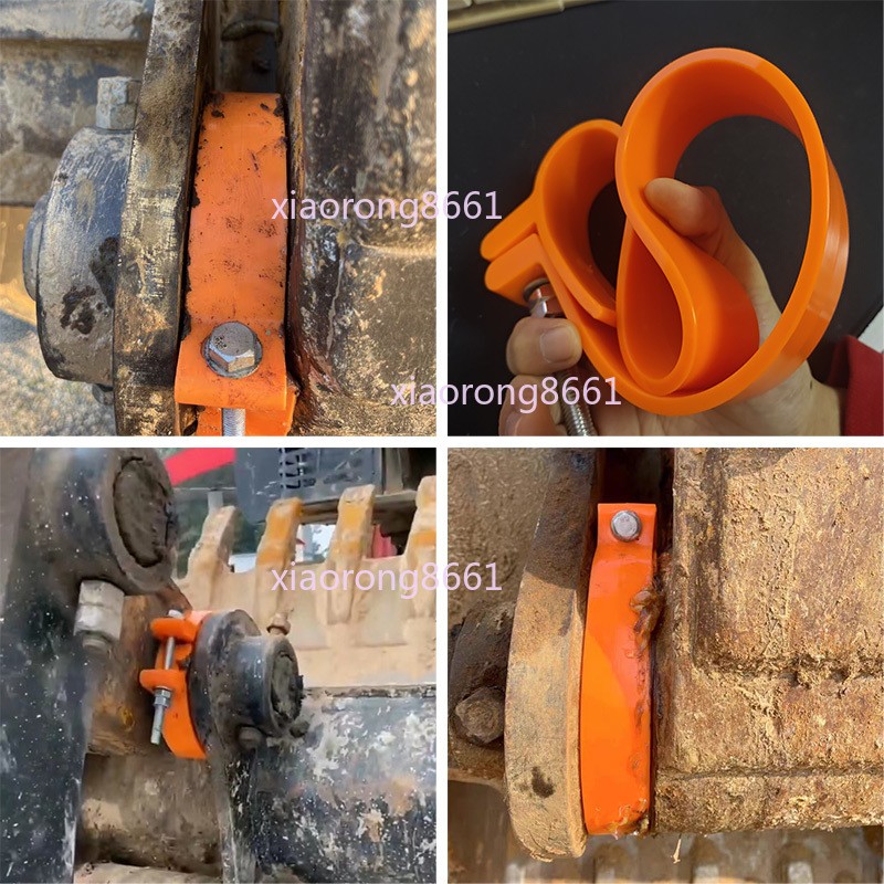 Excavator Dust Cover Clamp Ring Wear-resistant Bucket Pin Seal Butter Dust Cover