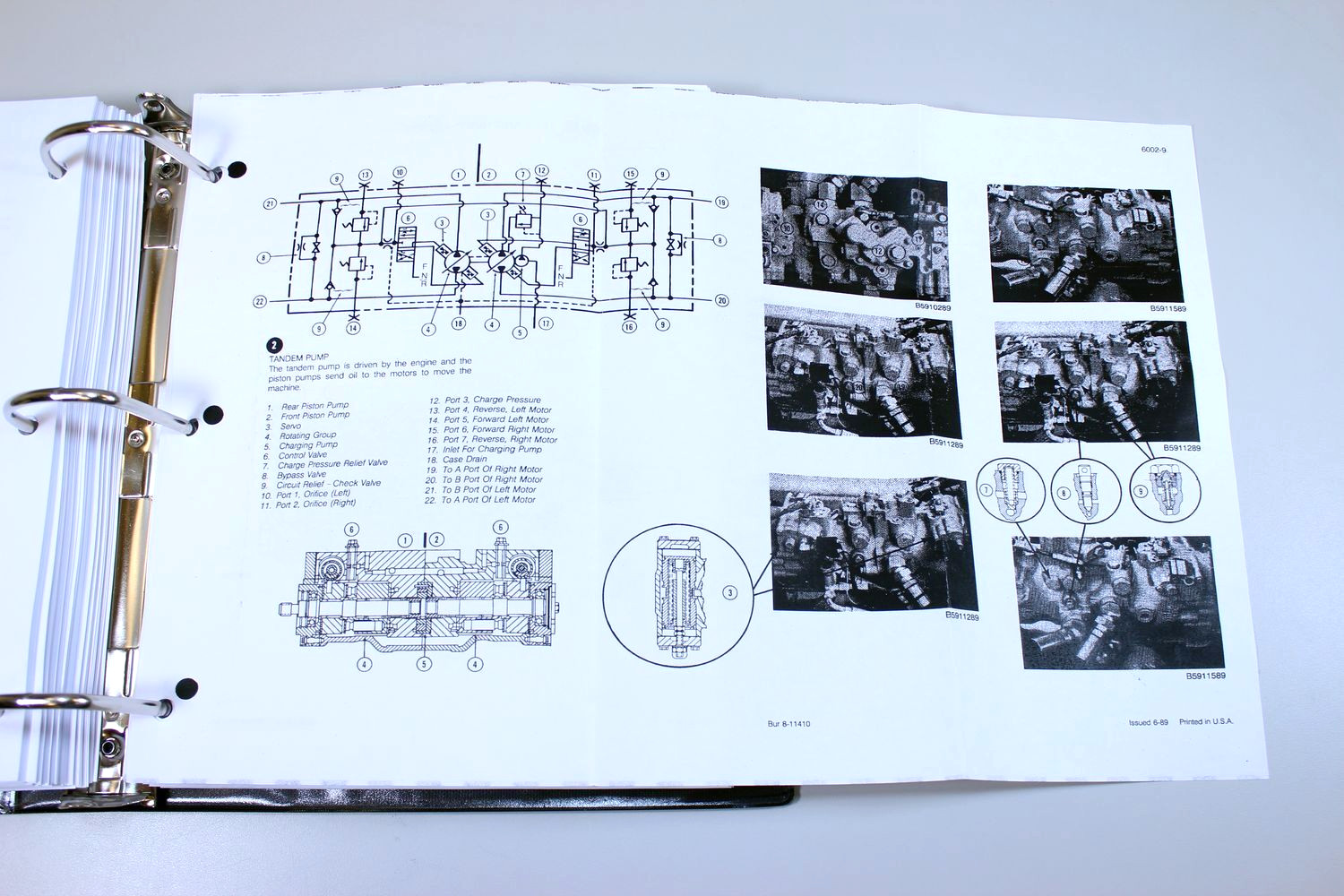 Case 1840 Uni-Loader Skid Steer Service Manual Parts Catalog Shop Book Set Tech