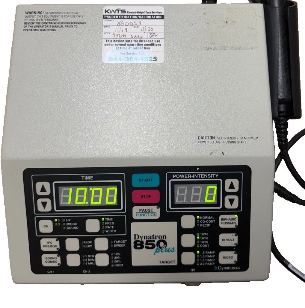Dynatronics Dynatron 850 Plus Therapy Ultrasound W/ Wand Physical Therapy