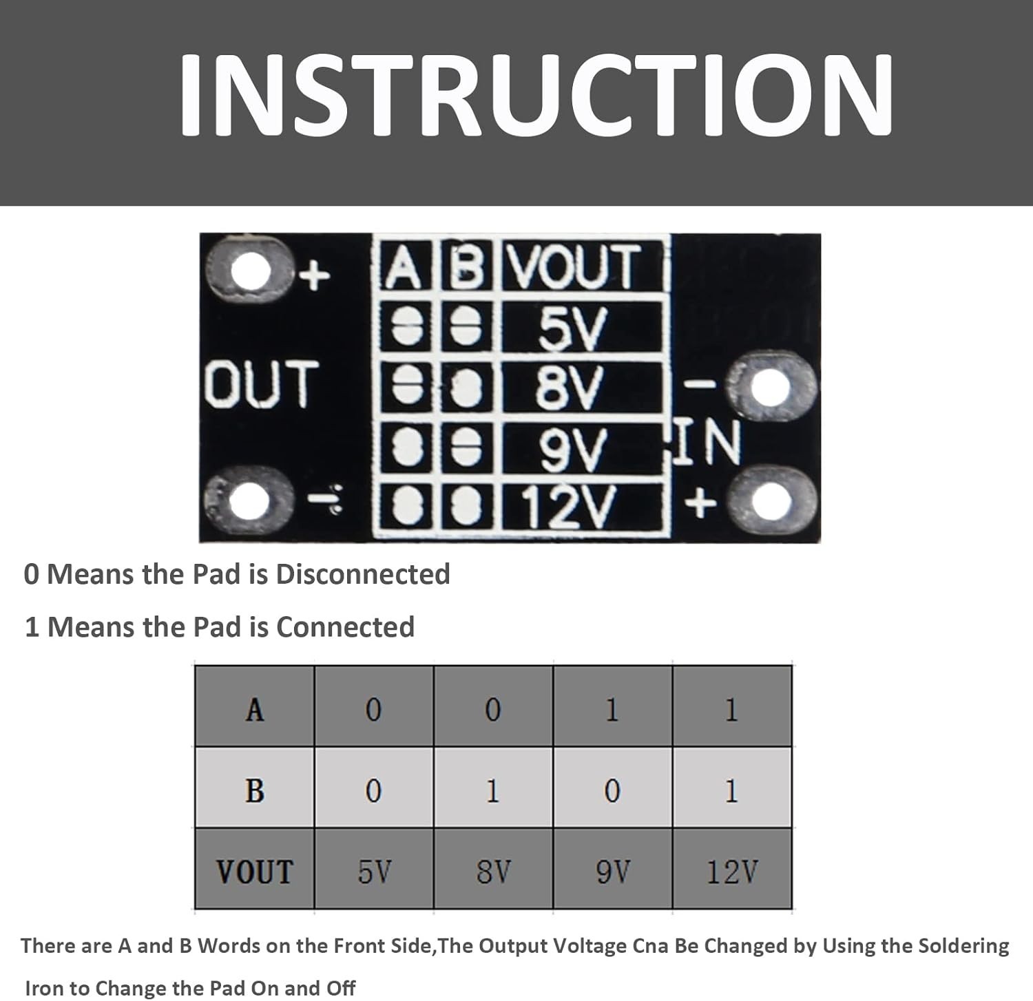 10pcs 3.7V to 5V 8V 9V 12V Mini DC-DC Boost Module Step Up Board with LED Indica